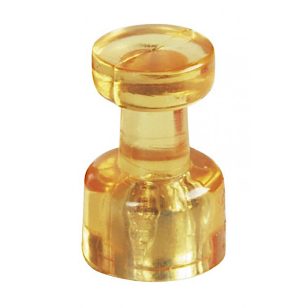 Магниты-гвоздики 11/0.05 желтые Magnetoplan Memo-holder Yellow Set (1666144)