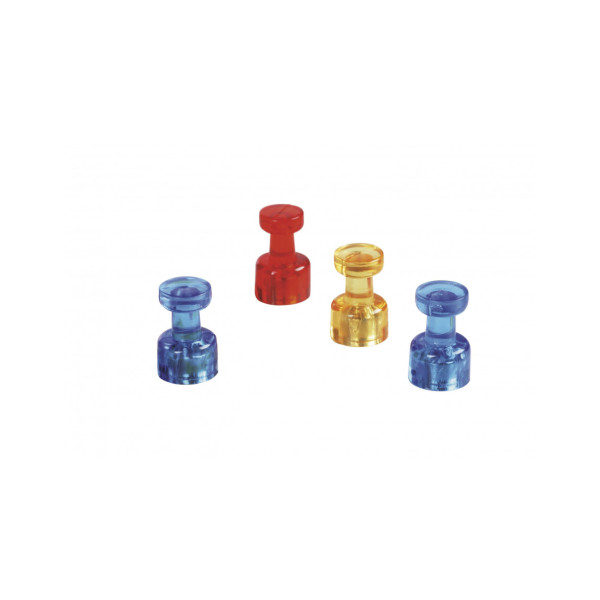 Магниты-гвоздики 11/0.05 желтые Magnetoplan Memo-holder Yellow Set (1666144)