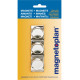 Магниты-клипсы 35x35/0.1 Magnetoplan Magnetclip Set (16670)