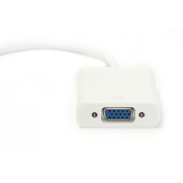 Кабель-переходник PowerPlant Mini DisplayPort – VGA, 0,15 м