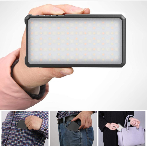 Компактне LED світло Ulanzi VIJIM VL-3 RGB із вбудованим акумулятором