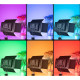 Панель світлодіодна RGB зі штативом 210см відеосвітло прямокутне 40Вт CRI 95+ AC Prof U600 RGB-T