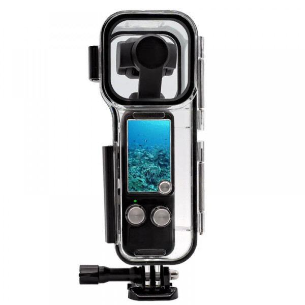 Аквабокс DJI Pocket 3 подводный бокс линза 9H до 45м защита подвеса AC Prof DJ3-1