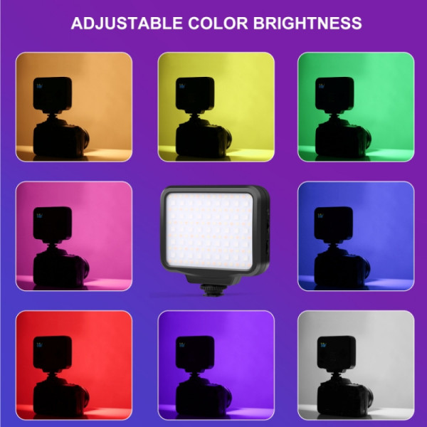 Накамерне світло Puluz PU634 RGB