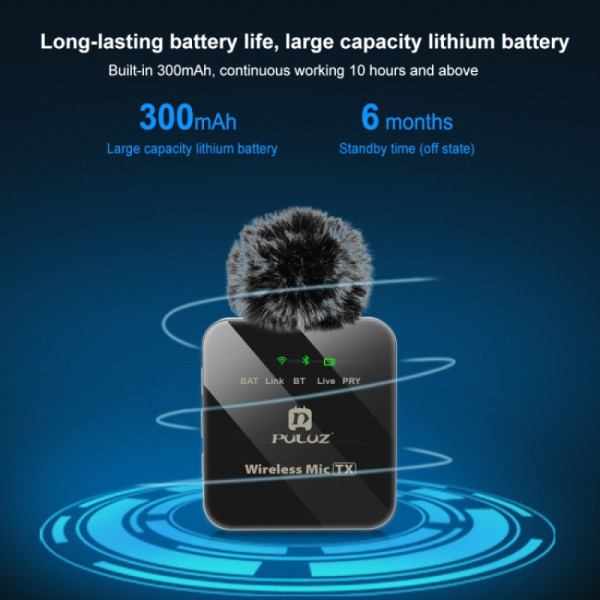 Радиосистема Puluz PU648B Dual (для Type-C)