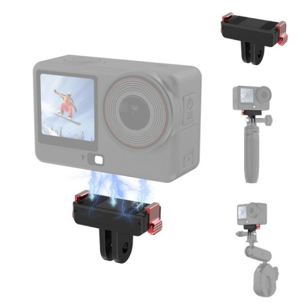Кріплення DJI Action 6 Osmo Nano магнітне швидкознімне Puluz PU1070B
