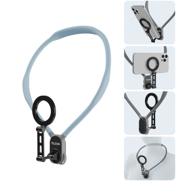 Кріплення для телефону на шию груди 2в1 MagSafe iPhone Telesin MNM-002-Y