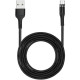Кабель Usams US-SJ338 U29 Aluminum Alloy Micro Magnetic Cable 2m Black