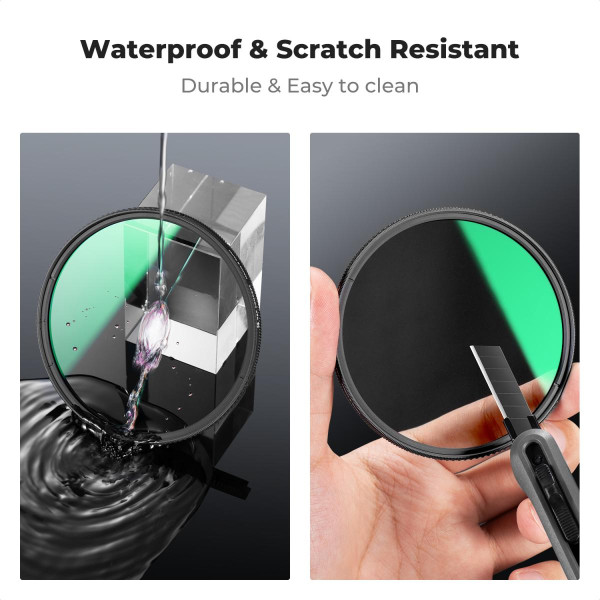 Светофильтр K&F Concept CPL 67 мм Nano-X True Color Ultra Low Reflection, Waterproof, Anti-scratch (KF01.2893)