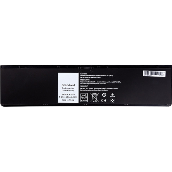 Аккумулятор PowerPlant для ноутбуков DELL Latitude E7440 Series (DL7440PK) 7.4V 4500mAh