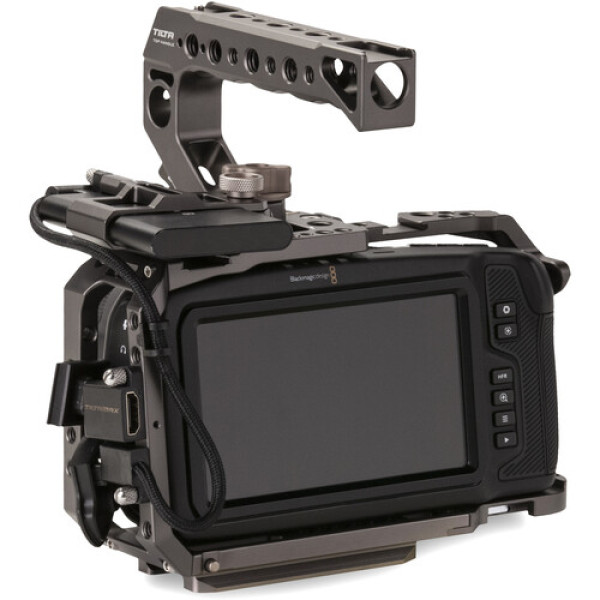 Кейдж камеры Tilta для карманной кинокамеры Blackmagic Design 4K / 6K (базовый комплект, серый цвет)
