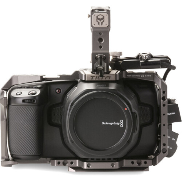 Кейдж камеры Tilta для карманной кинокамеры Blackmagic Design 4K / 6K (базовый комплект, серый цвет)