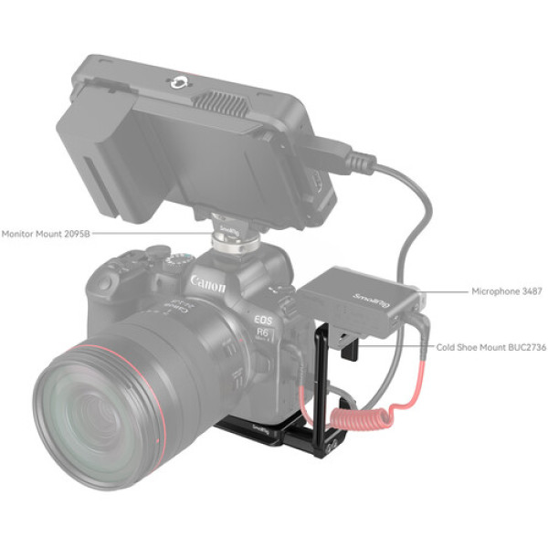 L-брэкет SmallRig L-Bracket for Canon EOS R6 Mark II/R5/R5 C/R6