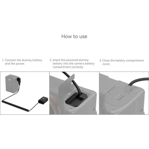 Кабель питания SmallRig D-Tap to NP-FZ100 Dummy Battery Power Cable