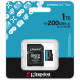 Карта памяти microSDXC (UHS-1 U3) Kingston Canvas Go! Plus 1Tb class 10 A2 V30 (R200MB/s, W-160MB/s) (adapter SD)