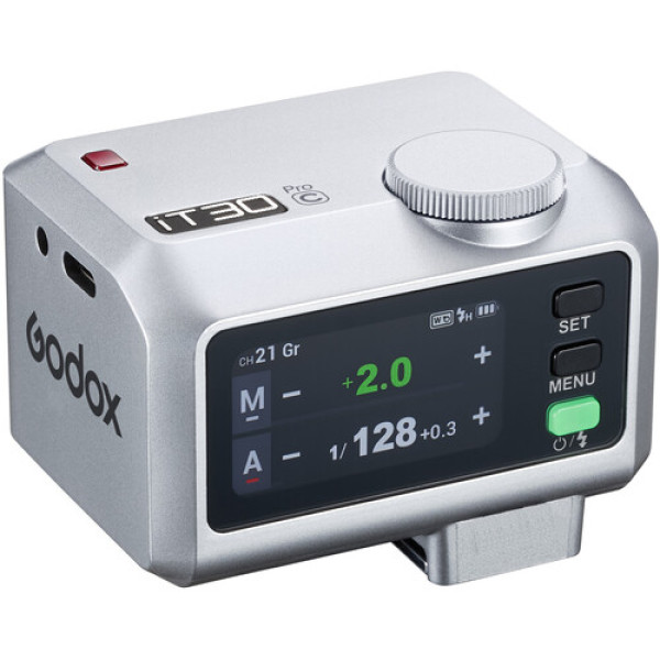 Вспышка Godox iT30Pro C TTL Mini Flash для Canon (Silver)(IT30PRO C SILVER)