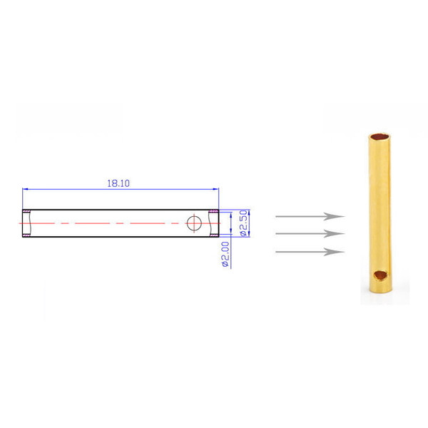 Конектори силові AMASS PLUG 2.0MM Female 3шт