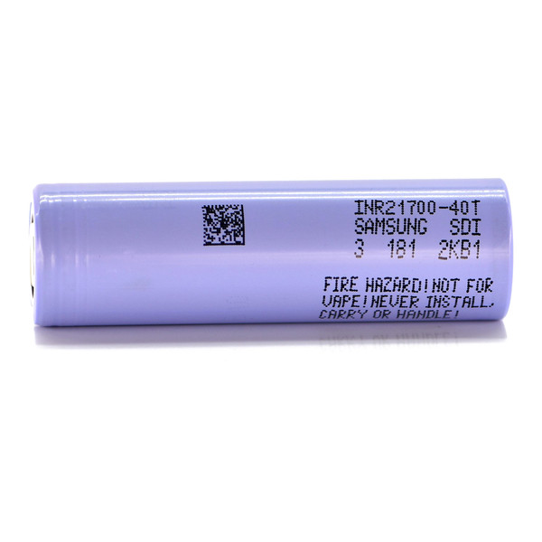 Аккумулятор 21700 Samsung SDI INR21700-40T (40T3) Li-Ion 4000 мАг 35А