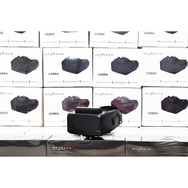 Очки FPV Skyzone COBRA X V2 1280x720 5.8GHz (чорні)