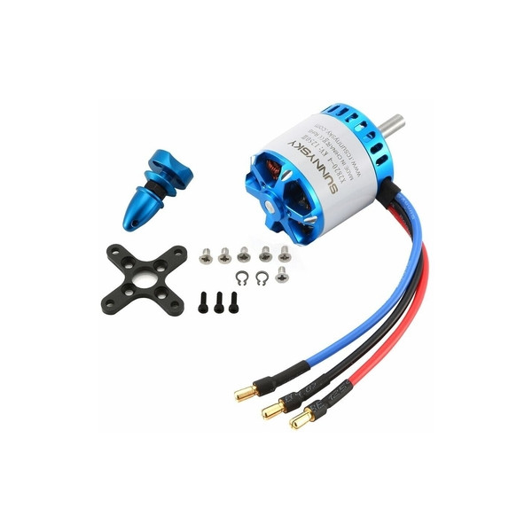 Мотор SunnySky X2820 V3 KV1250 3-4S для р/у самолетов
