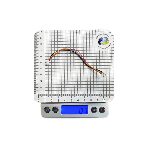 50 шт - Кабель силиконовый Micro JST-GH F 4 pin - Micro JST-GH F 4 pin (105 мм)