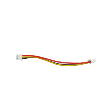 50 шт - Кабель силиконовый Micro JST XH2.54 F 3pin - Micro JST XH2.54 F 3pin 26AWG развернутый (100 мм)