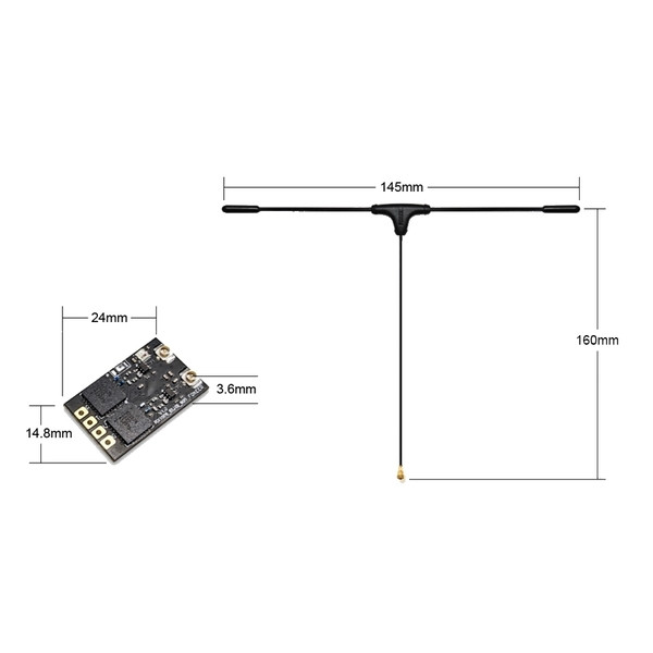 Приймач Foxeer ELRS 868-915MHz Diversity