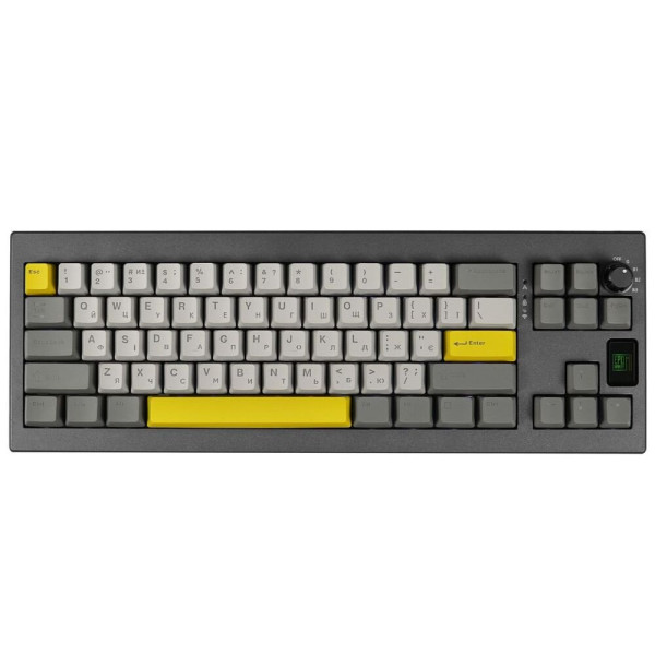 Клавиатура механическая беспроводная EPOMAKER Shadow-X Flamingo Black (SHX-B-F)