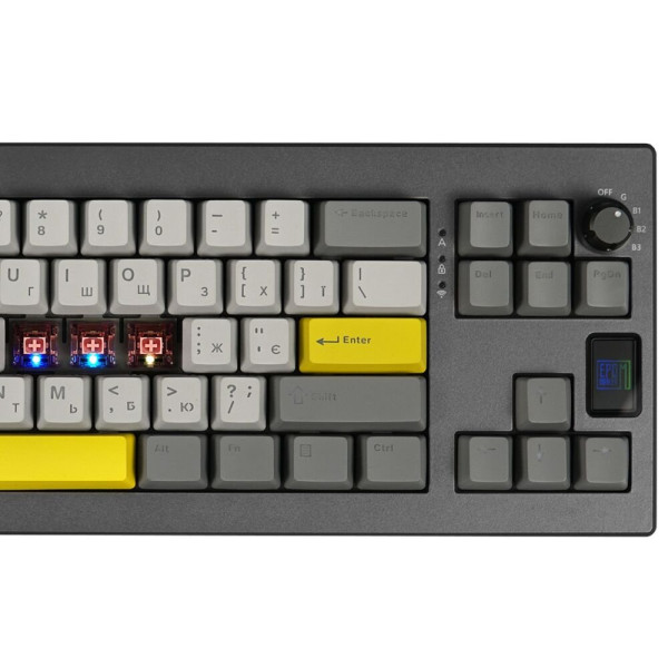 Клавиатура механическая беспроводная EPOMAKER Shadow-X Flamingo Black (SHX-B-F)