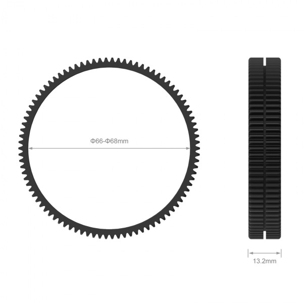 Кольцо фоллоу фокуса SmallRig Φ66-Φ68 Seamless Focus Gear Ring 3292