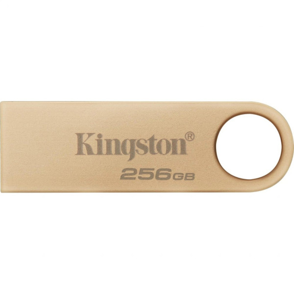 Флеш-накопитель Kingston USB 3.2 SE9 G3 256GB 220MB/s Metal/Gold