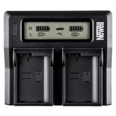 Зарядное устройство Newell DC DUAL LCD для Sony NP-FZ100 (dc-lcd)(dual usb charger NP-FZ100) (NL1505)