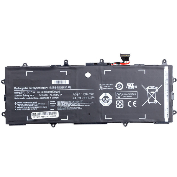 Акумулятор для ноутбуків SAMSUNG Chromebook Серія 3 (NP905S3G) 7.5V 4080mAh (оригінальний)