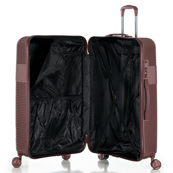 Чемодан Swissbrand Cairo (M) вишневий (SWB_LHCAI206M)