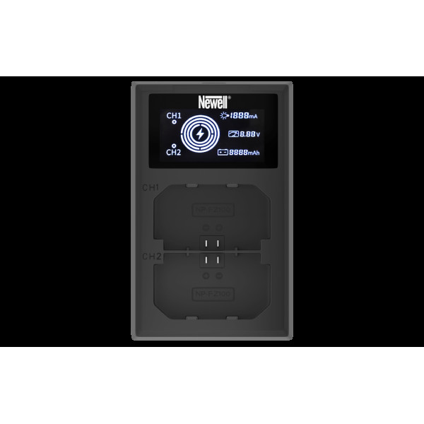 Зарядное устройство Newell FDL-USB-C dual channel charger for NP-W235 (NL2538)