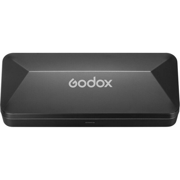 Беспроводная микрофонная система Godox MoveLink Mini LT для 2 человек для камер и устройств iOS Black
