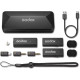 Беспроводная микрофонная система Godox MoveLink Mini LT для 2 человек для камер и устройств iOS Black