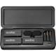 Беспроводная микрофонная система Godox MoveLink Mini LT для 2 человек для камер и устройств iOS Black