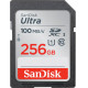 Карта пам'яті SDHC (UHS-1) SanDisk Ultra 256 ГБ класу 10 (100 МБ/с)