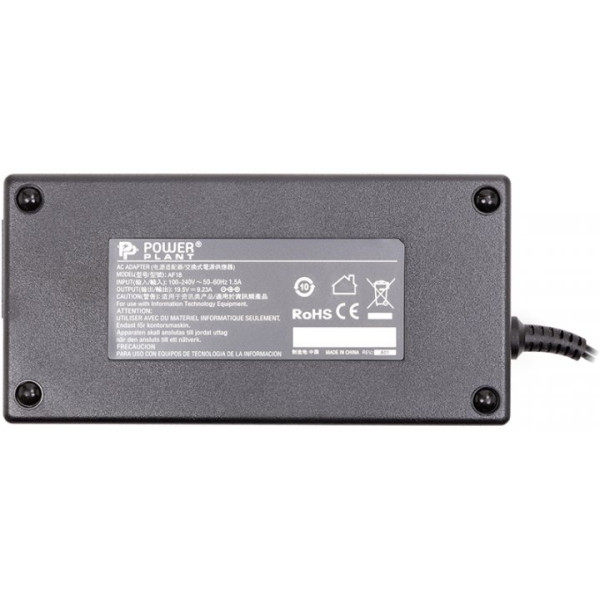 Блок питания PowerPlant для ноутбука ASUS 19.5 В 180 Вт 9.23 A 6.0 х 3.7 (AS180G6037)