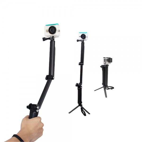 3way 3в1 монопод Telesin для экшн-камер GOPRO SJCAM XIAOMI SONY