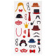 Наклейки Fujifilm INSTAX fun-sticker-set (5 аркушів) (70100127818)