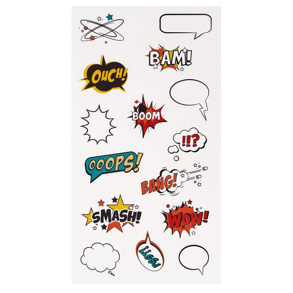 Наклейки Fujifilm INSTAX fun-sticker-set (5 аркушів) (70100127818)