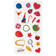 Наклейки Fujifilm INSTAX fun-sticker-set (5 аркушів) (70100127818)
