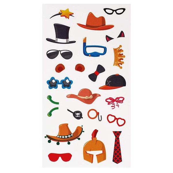 Наклейки Fujifilm INSTAX fun-sticker-set (5 аркушів) (70100127818)