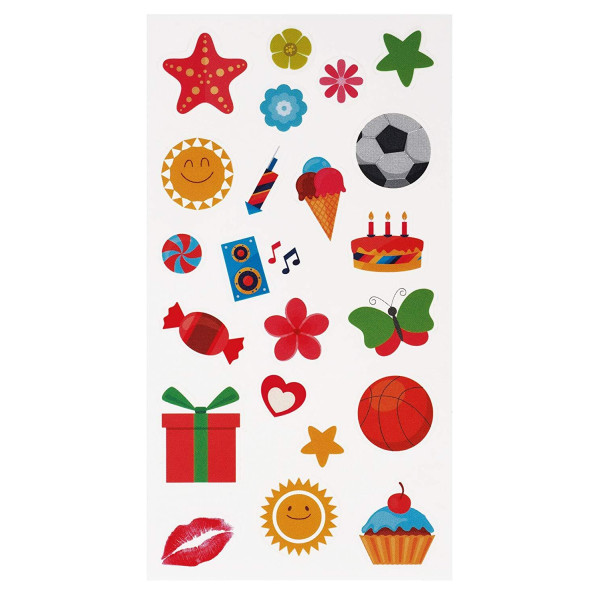 Наклейки Fujifilm INSTAX fun-sticker-set (5 аркушів) (70100127818)