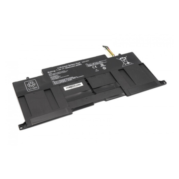 Аккумулятор PowerPlant для ноутбуков ASUS Zenbook UX31 (UX31E-RY010V) 7.4V 6840mAh