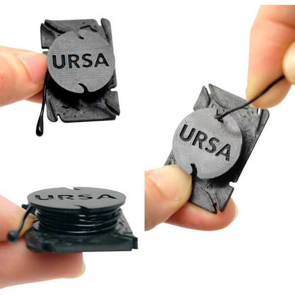 Система прокладки кабеля для петличного микрофона URSA Straps WireRig + 20 липких полосок Very Stickies, черная (U-WIRERIG-BLK)