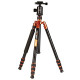 Алюминиевый штатив с моноподом K&F Concept KF-TM2534 ORANGE (KF09.026)