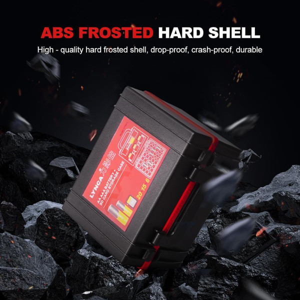 Жесткий органайзер для хранения аккумуляторов LYNCA и держатель для SD-карты D750C